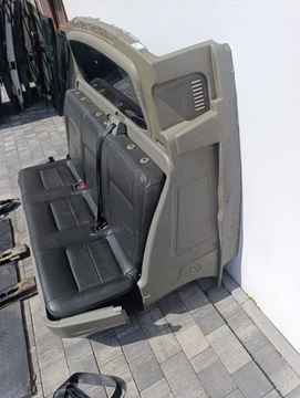 фото thumb №13, Vw t5 t6 надбудова голландська ковзна напрямна стіна перегородкова сидіння шкіра