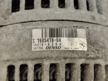 фото thumb №6, Bmw 4 f32 2.0 бензин n20b генератор denso 170a 7605478