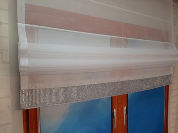Жалюзи CLASSIC ZIRCONIA ROMAN - ширина до 80 см.