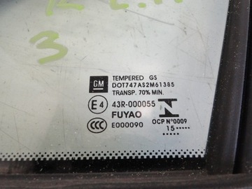 OPEL ASTRA K ТРЕУГОЛЬНИК СТЕКЛА СЛЕВА СПЕРЕДИ