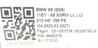 фото thumb №7, Молдинг панелі розподільчої fineline stripe bmw x6 g06 lci 9634799