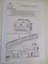 фото thumb №15, C4 cactus накладка диффузор бампера заднего новый 1611186580