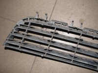 Opel astra h решітка  решітка середня бампера перед рестайлінг Київ, фото thumb