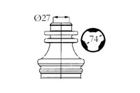 фото thumb №2, Sasic набір захисні накладки шарнір 755565 vkjp8063