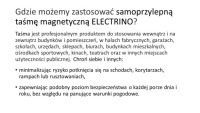 Магнитная лента ELECTRINO 15 мм/15 м, самоклеящаяся