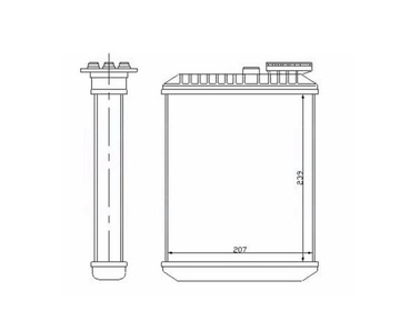 фото thumb №1, Отопитель volvo v70 05- 9171503 новая