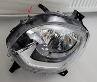 Лампа ліва перед renault twingo iii lift 2018- led 260602593r Оригінал, фото thumb