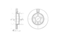 фото thumb №1, Delphi гальмівні диски гальмівні 2szt. vw multivan v multiv