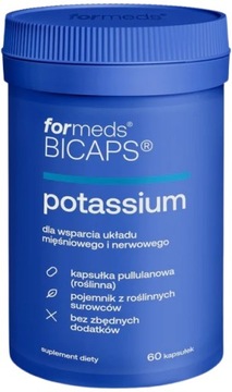 ForMeds BICAPS КАЛИЙ ЦИТРАТ КАЛИЯ 1000 мг Артериальное давление Калий