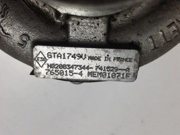 фото thumb №5, Renault laguna iii 3 рестайлінг 10-15r 2.0 dci турбонагнітач турбіна turbo