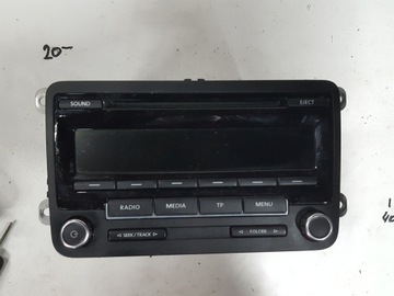 фото thumb №1, Vw passat b7 10-14r радіо cd радіопрогравач 1k0035186an