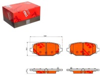 фото thumb №1, Тормозные колодки тормозные lancia задняя voyager 2,8-3,6 v6 vvt