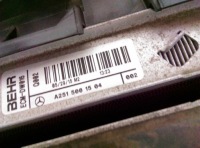 фото thumb №3, Mercedes w251 радиатор вентилятор lift r-klasa