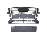 фото thumb №10, Решётка радиатора решётка do audi q5 8r 2008-2012 8r0853651a хром серый