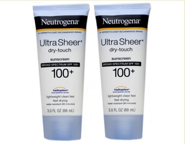 Neutrogena Ultra Sheer Dry-Touch, водостойкий и нежирный увлажняющий крем