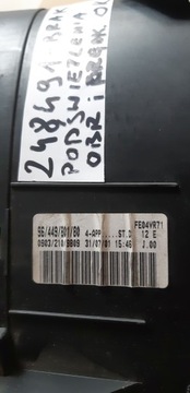 фото thumb №10, Спідометр  прилади peugeot 206 1998-2001 дві штекери дизель 9644980180