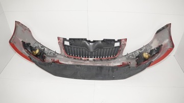 фото thumb №11, Бампер перед переднє skoda fabia ii рестайлінг 10-14r lf3k