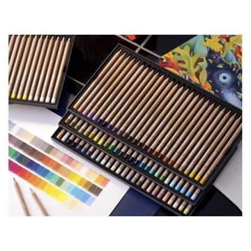 Карандаши для рисования PROFESSIONAL Caran d'Ache LUMINANCE, 100 цветов. ВЕРШИНА