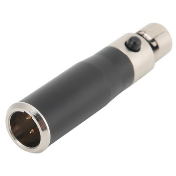 2шт мини-XLR 3-контактный штекер на мини-XLR 4-контактный женский корпус из цинкового сплава аудио ada