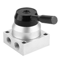 фото thumb №5, Пневматический ручной клапан управляющий 3-pozycyjny, 4-drogowy клапан с ks