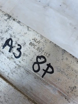 фото thumb №16, Audi a3 8p рестайлінг 2012r підсилювач балка бампера перед зона зминання