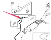 фото thumb №1, Volvo оригінальний номер 30757189 датчик тиску вихлопних газів dpf
