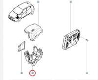 фото thumb №8, 243809584r renault корпус коробка предохранителей r clio iv