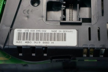 фото thumb №7, Спідометр  прилади спідометр audi a6 c5 2.4 бензин європа - 4b0919880h