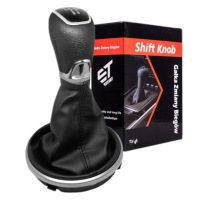 фото thumb №1, Skoda fabia 2 ручка перемикання передач чохол стиль mk3