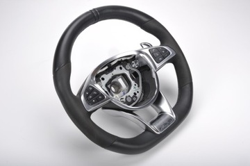 фото thumb №8, Mercedes amg gt s c190 руль кожаный