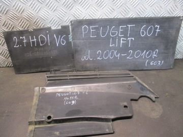 фото thumb №1, Захист ременя лівий перед peugeot 607 рестайлінг 04-10r 9658566880 , 9649007777