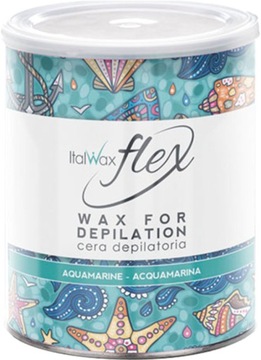 ItalWax FLEX Аквамариновый воск в банке 800мл.