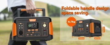 Аварийная электростанция Energy Bank FlashFish J1000Plus 1000 Вт 932 Втч