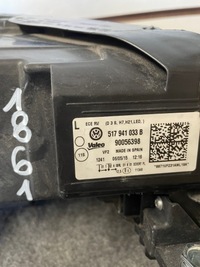 фото thumb №4, Лампа левая перед передняя vw golf sportsvan ксенон led 14-17 517941033b