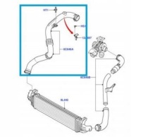 фото thumb №2, Ford mondeo mk4 1.8 tdci 125 km труба інтеркулер
