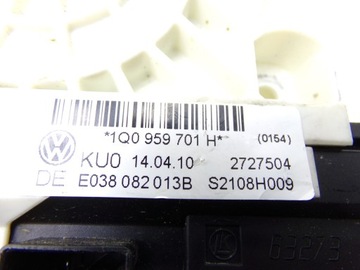 фото thumb №9, Моторчик стёкла правый перед vw scirocco iii 1k8 1q0959701h 5k0959793a