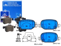 Купить Комплект тормозных колодок тормозных ate lp2761 fdb4464 bl2, фото thumb