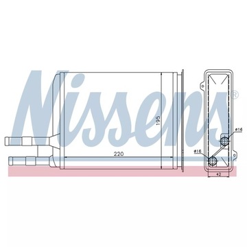 фото thumb №9, Nissens 73984 теплообменник тепло, отопление интерьера