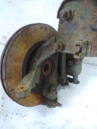 фото thumb №4, 7103 opel vivaro trafic поворотный кулак амортизатор левый