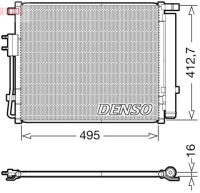 Конденсатор, кондиционер denso dcn41012 Цена, фото thumb