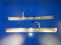 фото thumb №1, Mercedes w176 w117 a45 amg накладка порог правая