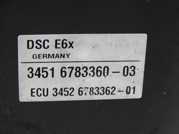 фото thumb №11, Насос тормозная abs dsc bmw e60 e61 2.5i 6783360
