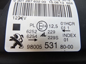 фото thumb №9, Peugeot 308 t9 лампа передня права англія 9800553180