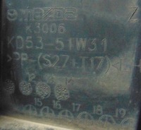 фото thumb №8, Mazda cx-5 i 12-17 молдинг крила ліва задня задня накладка оригінальна