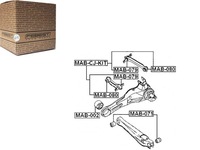 фото thumb №11, Втулка заднего тяга volvo s40 v40 заменитель 30818096 30818097