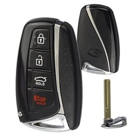 фото thumb №1, Replacement car key shell 4 buttons fit for hyundai genesis 2013-201 50405