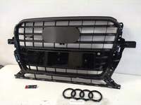 фото thumb №10, Sq5 нова решітка радіатор решітка радіатора audi q5 8r0 рестайлінг 2012-16 повний чорний s-line