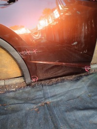 фото thumb №2, Двері правий задня lexus nx 2014-2021