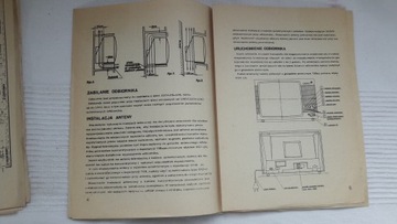 Телевизоры Польские и СССР, инструкции, гарантии и т.д.
