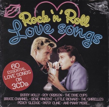 3 CD SKŁADANKA- ROCK 'N' ROLL LOVE SONGS/ metalbox